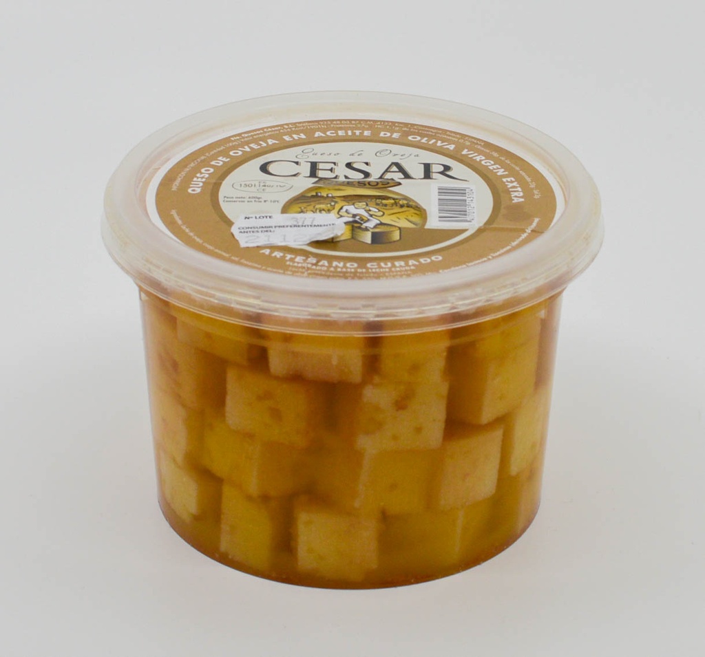 Tarrina Cesar AOVE 600gr